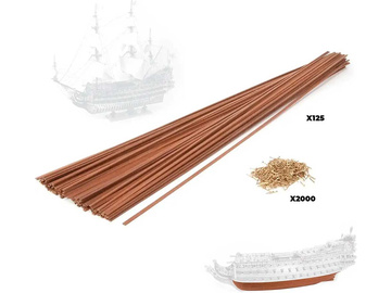 OCCRE Soleil Royal Limited Edition 1:70 – deskowanie kadłuba / KR-ocPR002-PF