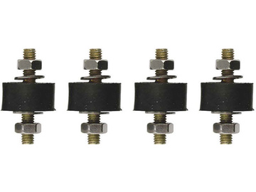 Raboesch amortyzator wibracji 15x8mm M4x10 (4) / KR-rb104-04