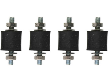 Raboesch amortyzator wibracji 15x12mm M4x10 (4) / KR-rb104-05