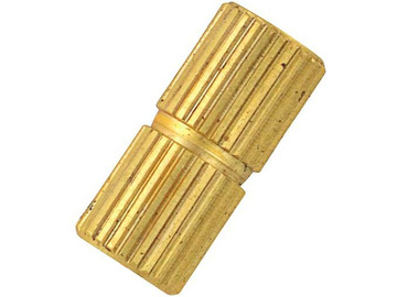 Raboesch przejściówka podwójnego sprzęgła 106-40 mosiądz / KR-rb106-30