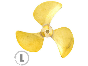 Raboesch śruba napędowa kl.160 30mm M4 3-łopaty lewa / KR-rb160-02