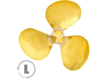 Raboesch śruba napędowa kl.162 23,5mm M3 3-łopaty lewa / KR-rb162-44