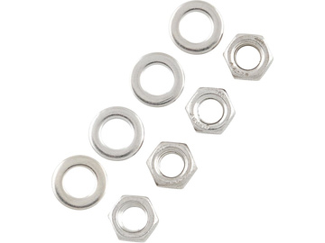 Raboesch nakrętka M5 z podkładką nierdzewny (4+4) / KR-rb353-04