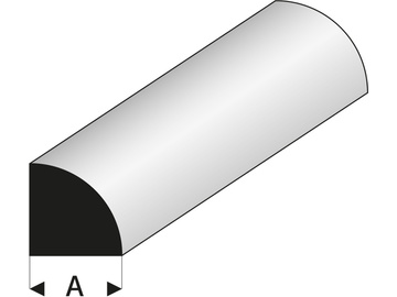 Raboesch profil ASA ćwierćokrągły 5x1000mm / KR-rb402-59