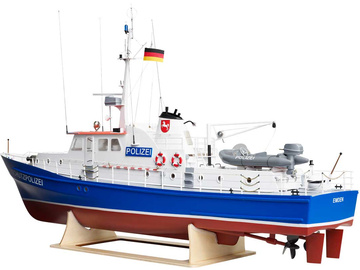 ROMARIN Łódź policyjna W3 z akcesoriami 1:25 kit / KR-ro1000