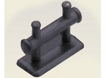 ROMARIN Pachołek podwójny krzyż 14x6mm (6) / KR-ro1343