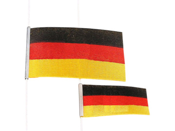 ROMARIN Flaga Niemiec 25x40mm/15x30mm / KR-ro1359