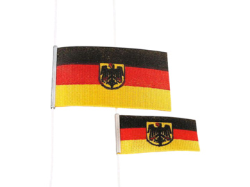 ROMARIN Flaga Bundesdienst 25x40mm/15x25mm / KR-ro1360