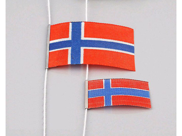 ROMARIN Flaga Norwegii 25x40mm/15x30mm / KR-ro1365