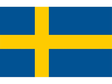 ROMARIN Flaga Szwecja 25x40mm / 15x30mm / KR-ro1366