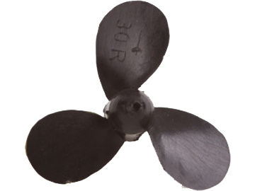 ROMARIN Śruba napędowa 3-łopaty 30mm prawa M2 / KR-ro1470