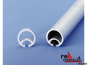 ROMARIN Profil masztu śr. 11x1000mm aluminium / KR-ro1526