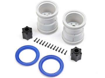 Losi koło 2.6", pierścień beadlock niebieski (2): LMT 2.0 / LOS-1815