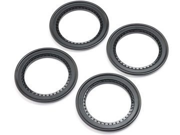 Losi pierścień beadlock czarny (4): LMT 2.0 / LOS-1822