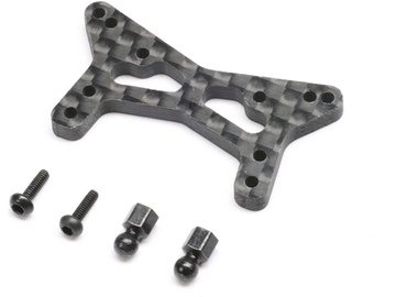 Losi wieża amortyzatorów przednia węglowa: Micro-B Losi wieża amortyzatorów przednia węglowa: Micro-B / LOS-1981