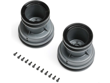 Losi felga MT szara, beadlock czarny (2): Mini LMT / LOS-2059