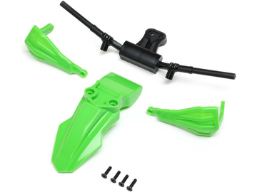 Losi błotnik, osłona rąk, kierownica, zielona: PM-SM Losi błotnik, osłona rąk, kierownica, zielona: PM-SM / LOS-2308