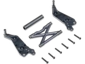 Losi zestaw wheelie czarny: Mini LMT / LOS-2822