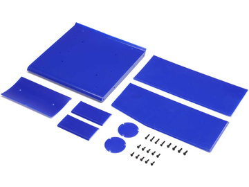 Losi panele skrzydła niebieskie: 22S Sprint / LOS-2853