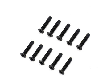 Losi śruba imbusowa M5x25mm FH (10) / LOS-3954