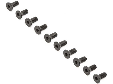 Losi śruba imbusowa M4x10mm FH (10) / LOS-4031