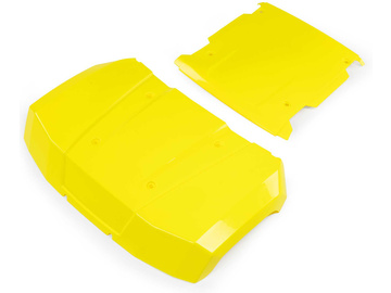 Losi maska i dach karoserii, żółty fluorescencyjny: 5IVE-T 3.0 Losi maska i dach karoserii, żółty fluorescencyjny: 5IVE-T 3.0 / LOS-4345