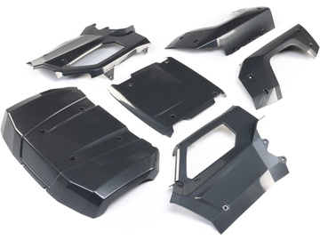 Losi kompletna karoseria, szary Gun Metal: 5IVE-T 3.0 Losi kompletna karoseria, szary Gun Metal: 5IVE-T 3.0 / LOS-4350