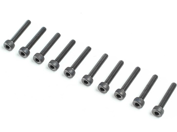 Losi śruba imbusowa M2x12 mm CH (10) / LOS-4386