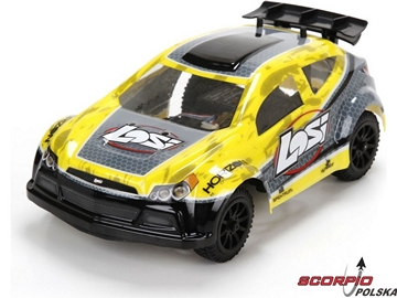 Losi Micro Rally-X 1:24 4WD RTR żółte Losi Micro Rally-X 1:24 4WD RTR żółte / LOS00002ICT2