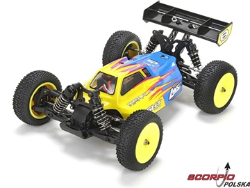 Losi Mini 8IGHT 1:14 4WD Bl AVC RTR niebieskie Losi Mini 8IGHT 1:14 4WD Bl AVC RTR niebieskie / LOS01004IT1