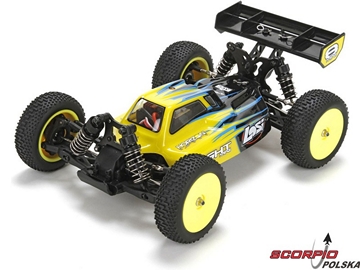 Losi Mini 8IGHT 1:14 4WD Bl AVC RTR czarne Losi Mini 8IGHT 1:14 4WD Bl AVC RTR czarne / LOS01004IT2