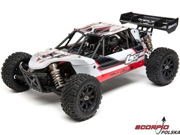 Losi Mini 8ight Desert Buggy 1:14 4WD biały Losi Mini 8ight Desert Buggy 1:14 4WD biały / LOS01009IT1