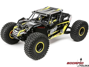Losi Rock Rey Rock Racer 1:10 4WD AVC RTR żółty Losi Rock Rey Rock Racer 1:10 4WD AVC RTR żółty / LOS03009T1