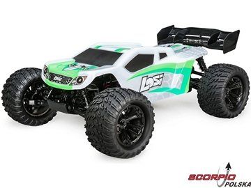Losi Tenacity Truggy 1:10 4WD AVC biało/zielony Losi Tenacity Truggy 1:10 4WD AVC biało/zielony / LOS03011T1