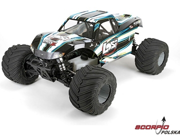 Losi Monster Truck XL 4WD 1:5 AVC RTR czarny / LOS05009T1