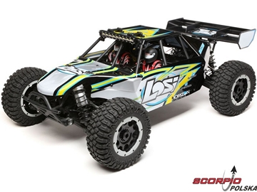 Losi Desert Buggy XL-E 1:5 4WD Eletric czarny Losi Desert Buggy XL-E 1:5 4WD Eletric czarny / LOS05012T1