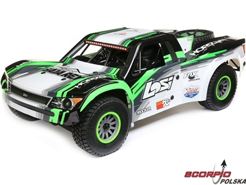 Losi Super Baja Rey Desert Truck 1:6 4WD BL RTR czarny / LOS05013T1