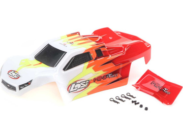 Losi Karoseria czerwono/biała: Mini-T 2.0 / LOS210013