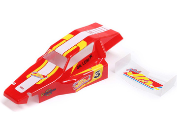 Losi karoseria, skrzydło czerwone: Mini JRX2 Losi karoseria, skrzydło czerwone: Mini JRX2 / LOS210026