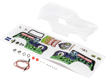 Losi karoseria Grave Digger niemalowana: Mini LMT / LOS210045