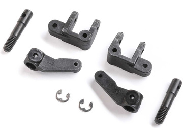 Losi zwrotnica, piasta, wał przedni (2): Mini JRX2 Losi zwrotnica, piasta, wał przedni (2): Mini JRX2 / LOS214021