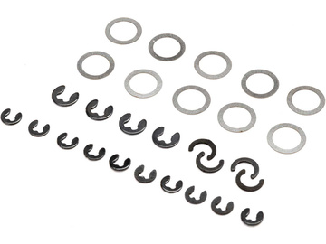 Losi E-klipsy, podkładki: Mini LMT Losi E-klipsy, podkładki: Mini LMT / LOS216009