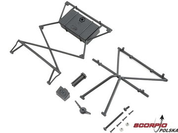 Losi Baja Rey: Górna poprzeczka, mocowanie koła Losi Baja Rey: Górna poprzeczka, mocowanie koła / LOS230011