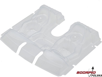 Losi Baja Rey: Wnętrze z hełmem pilota Losi Baja Rey: Wnętrze z hełmem pilota / LOS230020