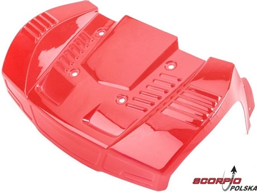 Losi Baja Rey: Maska przednia czerwona Losi Baja Rey: Maska przednia czerwona / LOS230021