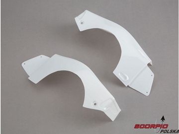 Losi Baja Rey: Błotnik tylny P+L biały Losi Baja Rey: Błotnik tylny P+L biały / LOS230025
