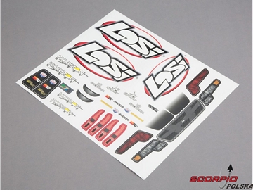 Losi Baja Rey: Naklejki Losi Baja Rey: Naklejki / LOS230026
