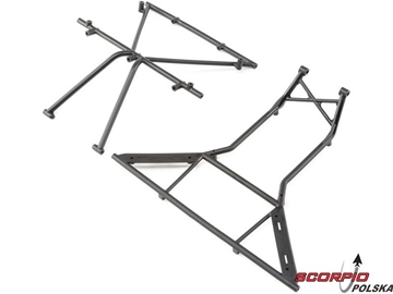 Losi Rock Rey: Klatka ochronna przednia, dach Losi Rock Rey: Klatka ochronna przednia, dach / LOS230028