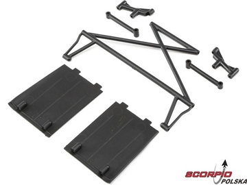 Losi Rock Rey: Plastykowe elementy ochronne / LOS230029