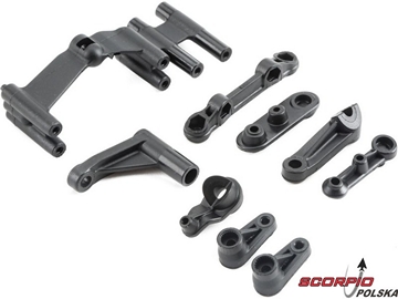 Losi Baja Rey: Łoże serwa, elementy plastykowe Losi Baja Rey: Łoże serwa, elementy plastykowe / LOS231008